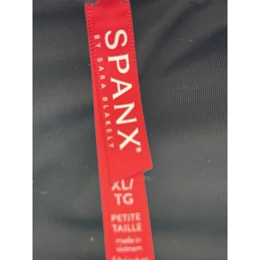 Spanx Leggings Womens Size‎ XL Black Stretch Shaping Cropped Legging Pants
